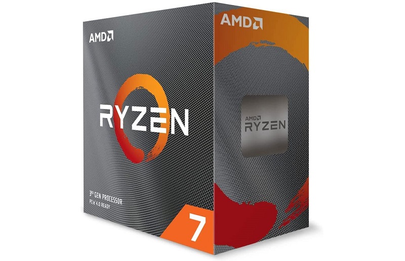 Image of an AMD Ryzen 7 CPU box 