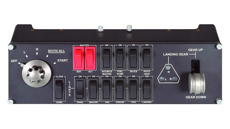 Image of the Logitech Flight Switch Panel 