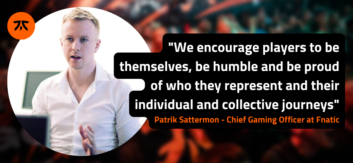 Patrik Sattermon - Chief Gaming Officer at Fnatic