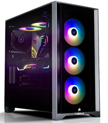 Image of a Chillblast PC against a white background