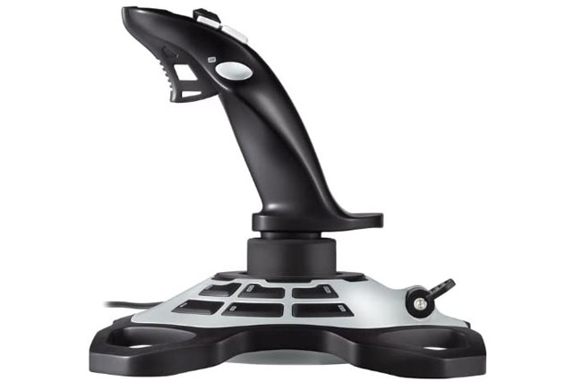 Image of the Logitech Extreme 3D Pro flight stick 