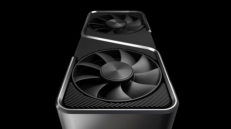 Image showing the 3070's fan design
