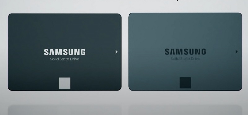 Image of two Samsung QVO drives next to each other