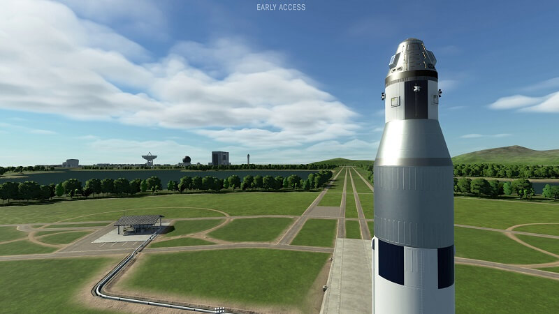Early access game capture image from Kerbal Space Program 2