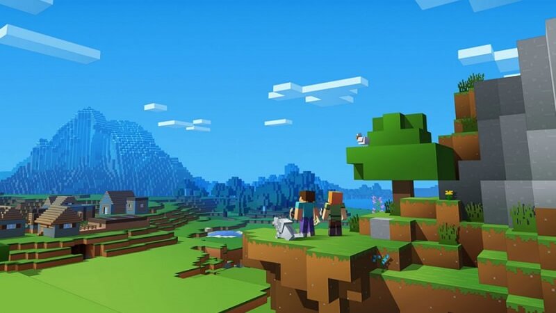 Promo image for Minecraft