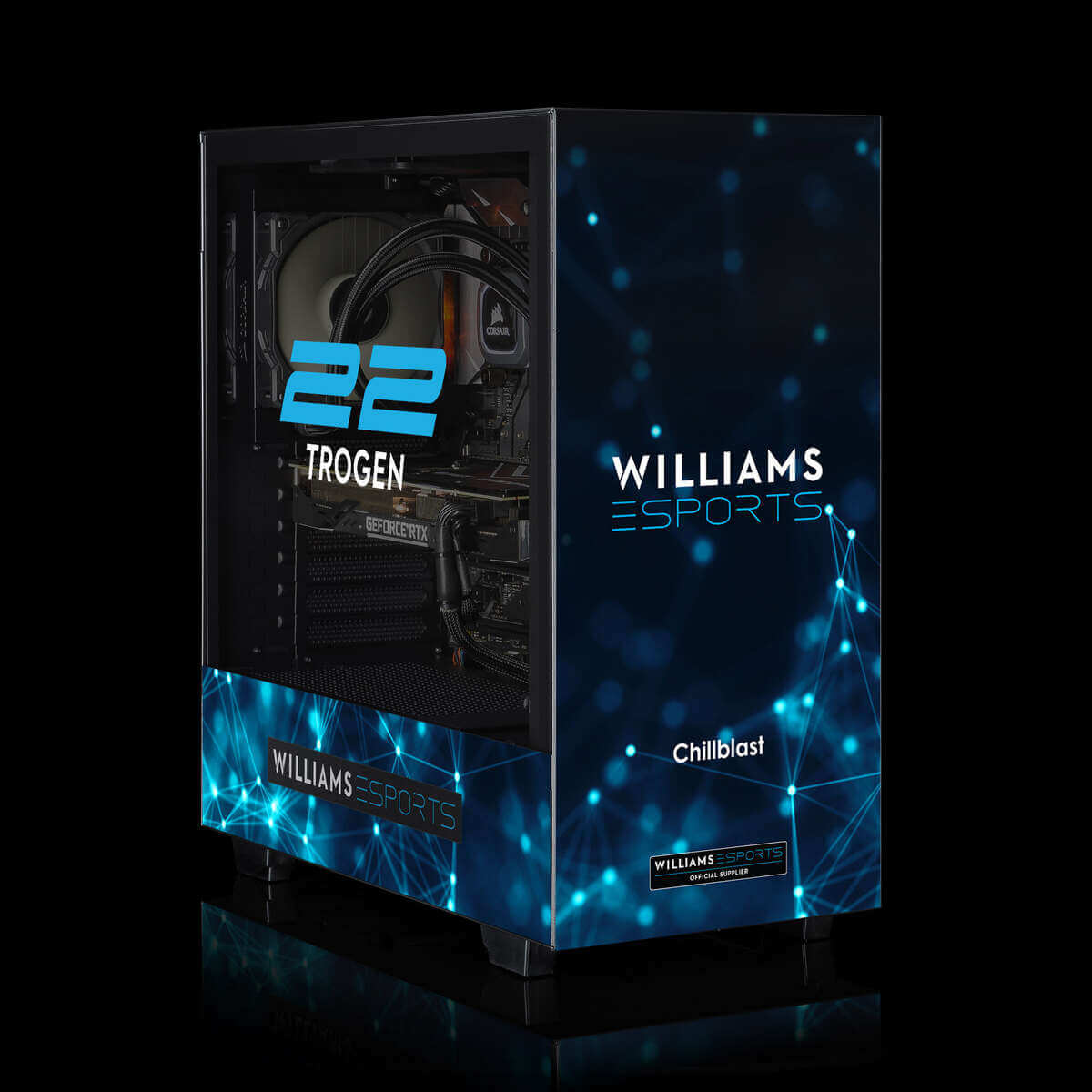 Image of the Chillblast Official Williams Esports Ultimate Gaming PC 