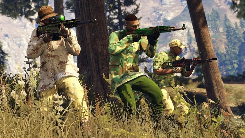 Screenshot of GTA V