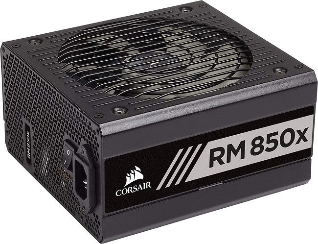 Image of the Corsair RM850X PSU